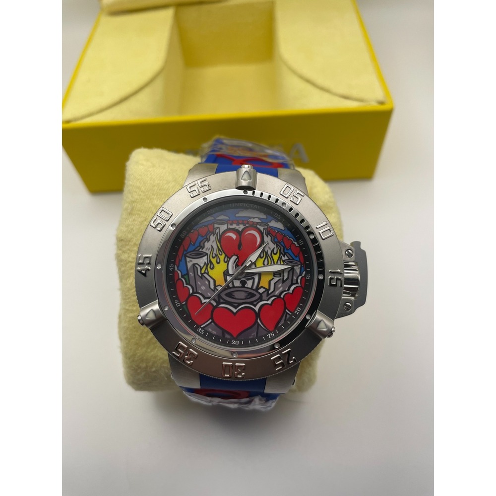 Invicta Subaqua Noma III Artist Series Tim Voyer 50mm Watch 25355 New